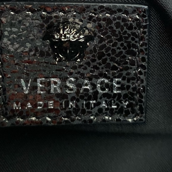 Versace leather silver handbag looks brand new. - Picture 5 of 7
